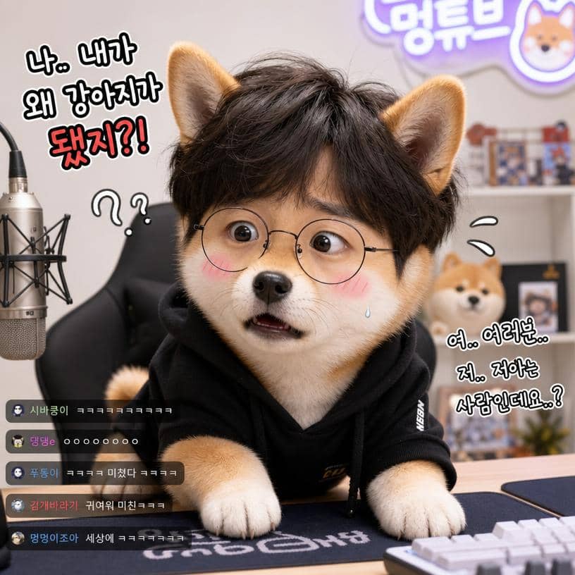 댕댕이 변신